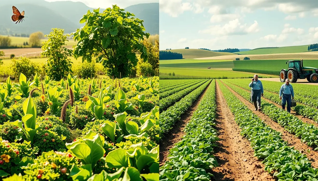 Comparing Organic vs Conventional Farming