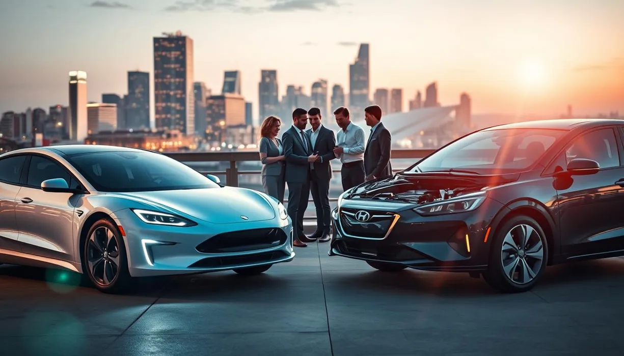cover for Comparing Electric Cars and Hybrid Cars