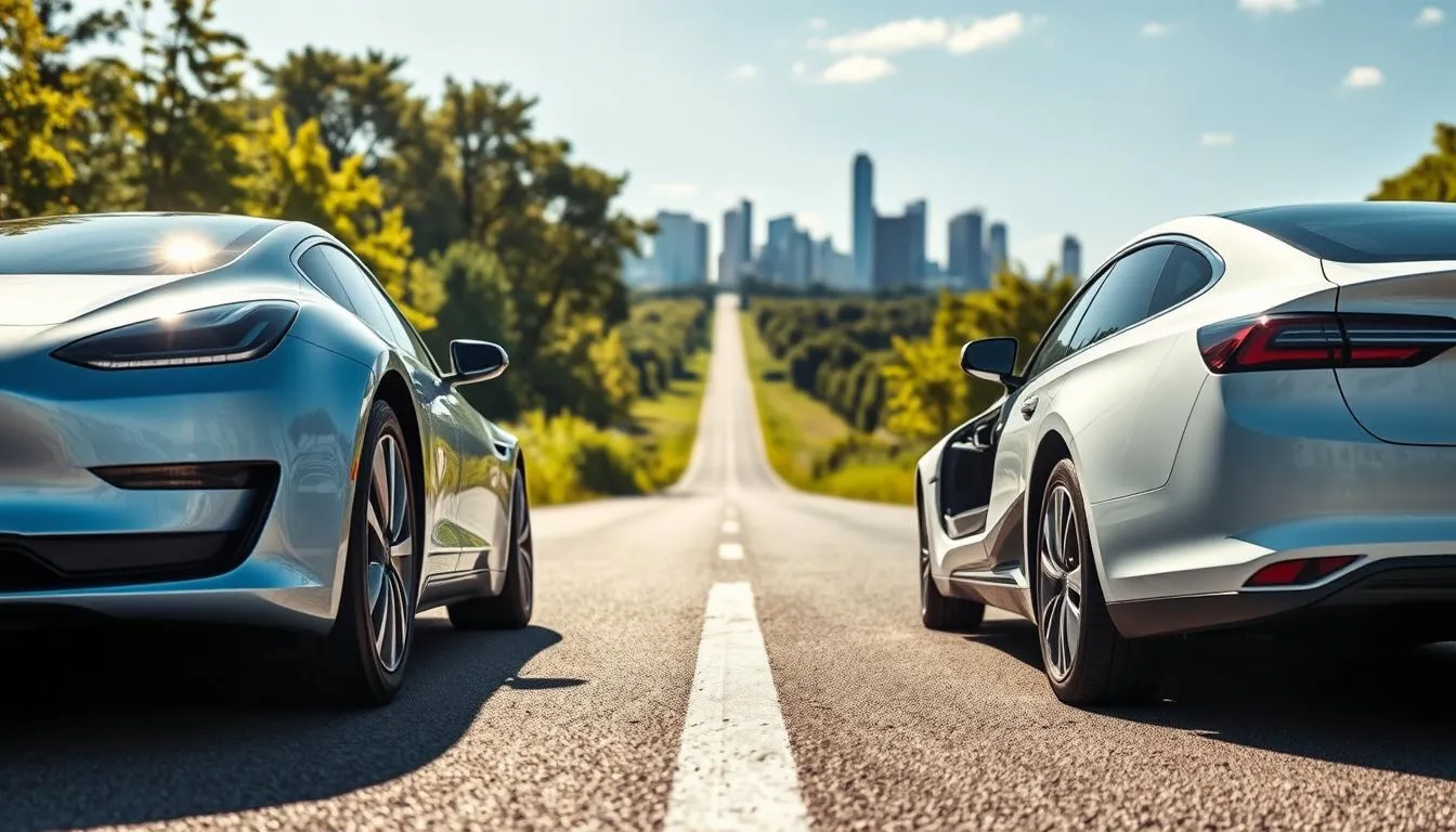 electric cars vs hybrids comparison