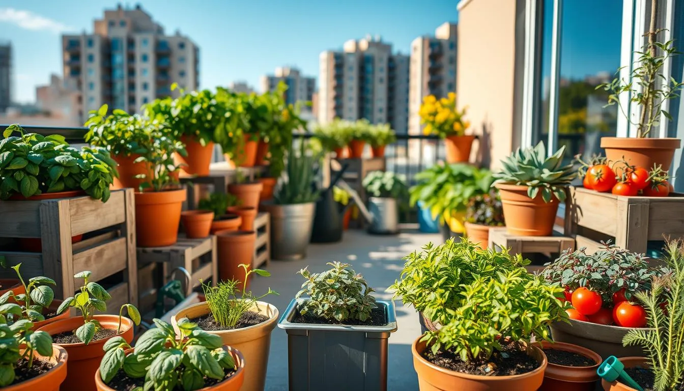urban gardening containers