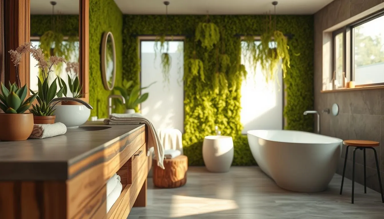 eco-friendly bathroom materials
