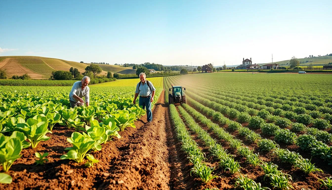 organic vs conventional farming comparison